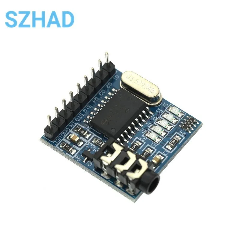 MT8870 DTMF Voice Decoding Module Phone Module Speech Decoding Voice Board Module LED Indicators With Pins