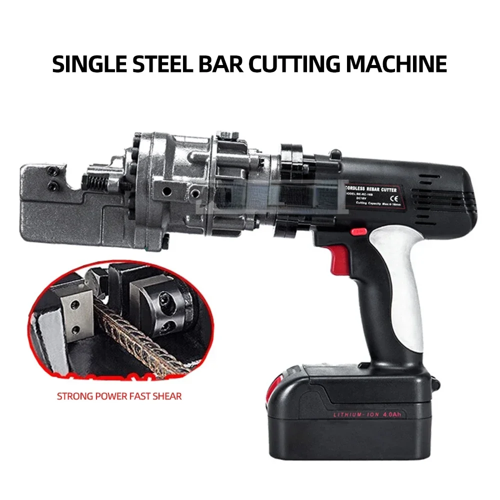 

Bestseller 4-22mm Electric Hydraulic Rebar Cutting Machine Rebar Cutter RC-16B RC-20B RC-22B Portable Steel Bar Cutting Tool