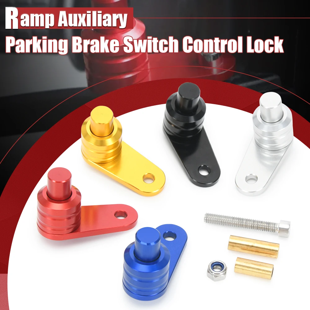 Motorcycle Brake Lever Parking Button Semi-automatic Lock Switch For HONDA PCX 125 150 160 PCX125 XMAX 300 NMAX 155