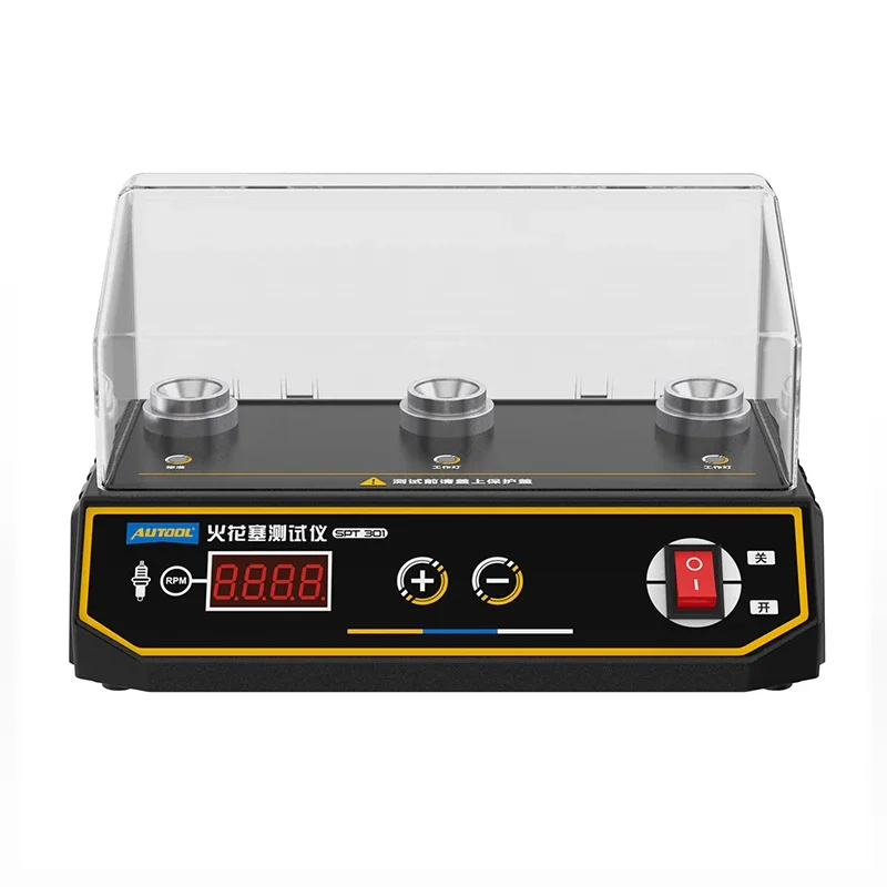 SPT301 spark plug tester Three-hole high pressure analog speed 12V spark plug testing instrument
