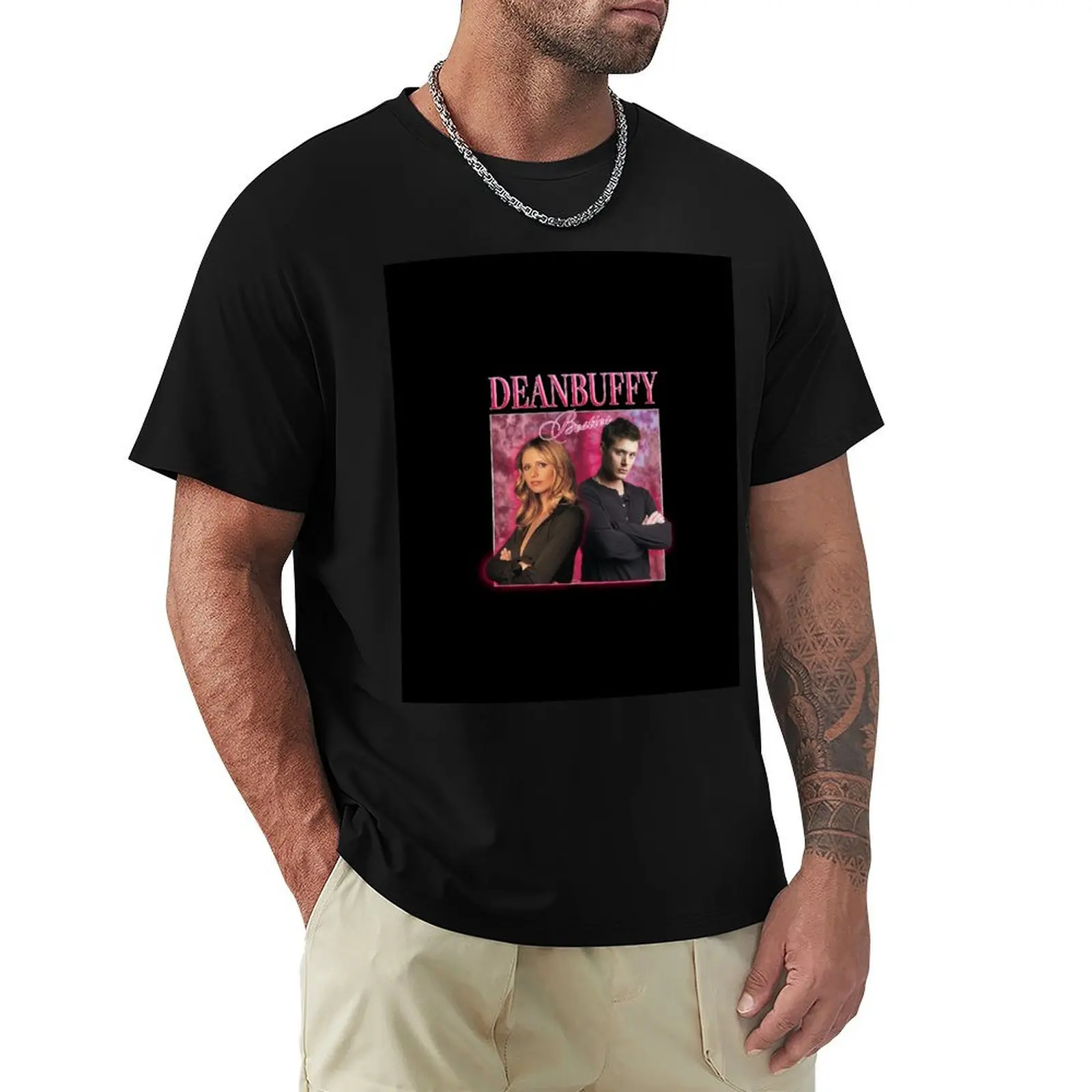 

DB Besties T-Shirt vintage graphic tee anime tshirt plus size clothes tee shirts for men