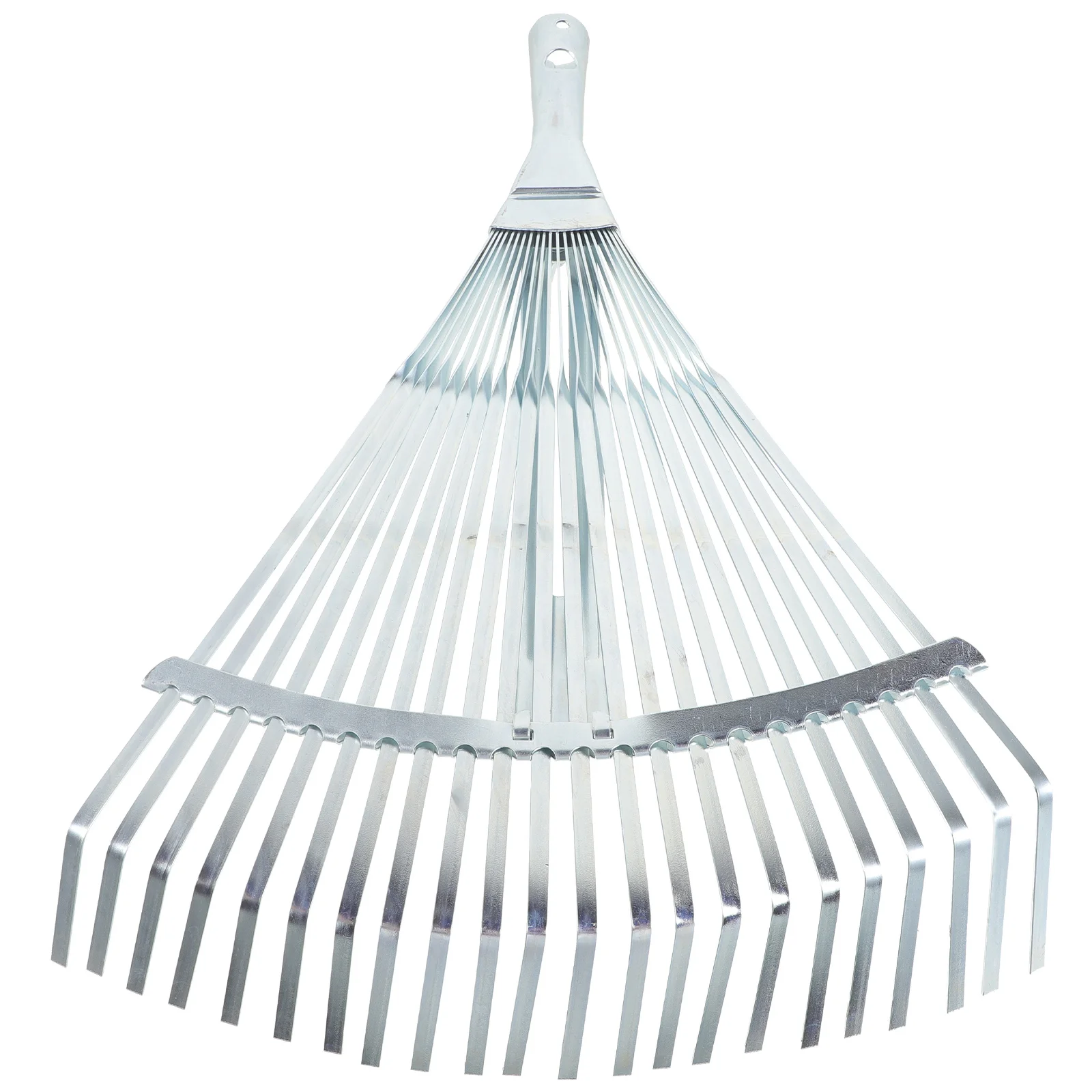 Tête de râteau de jardin en métal galvanisé extensible, râteau à feuilles réglable pour pelouse, cour, jardinage, râteaux de jardin en métal robuste