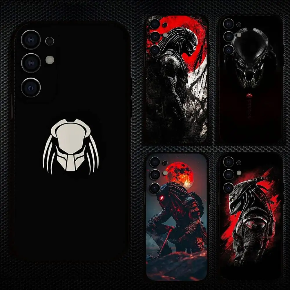 

P-Predator Background Phone Case For Samsung S25,S24,S21,S22,S23,S30,Ultra,S20,Plus,Fe,Lite,Note,10,9,5G Black Cover
