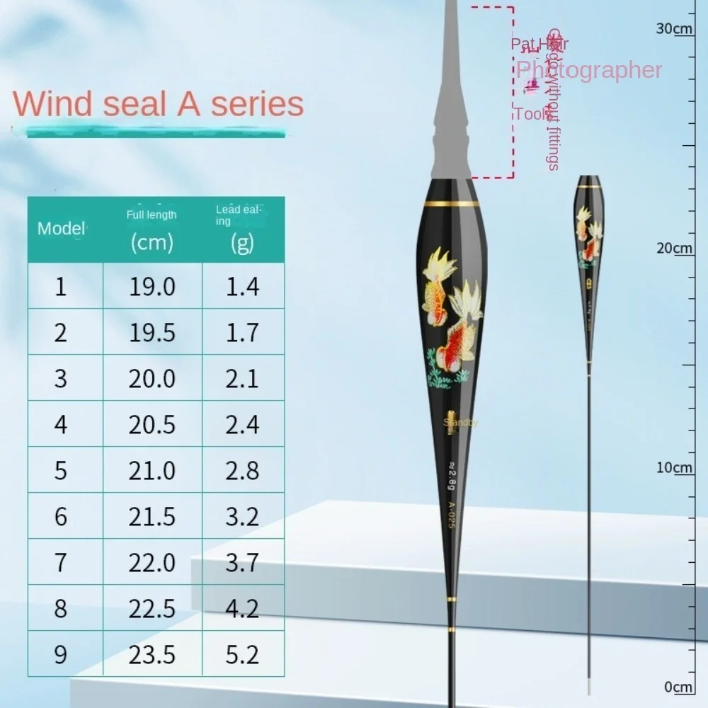 الصيد الداخلي يطفو الجسم مركب نانو البلاستيك Bobbers تعويم الجسم الجزء السفلي البلاستيك Bobbers ملحقات صيد الأسماك