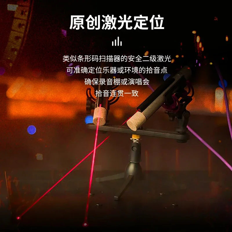 Aston STARLIGHT STEREO PAIR Small Diaphragm Laser Instrument Microphone Chorus Stereo ASMR Microphone - Image 3