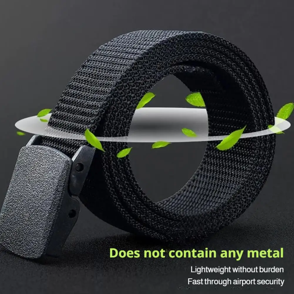 Upgrade New Automatic Buckle Nylon Belt Outdoor Hunting Multifunctional Tactical Canvas Belt High Quality Men Belt