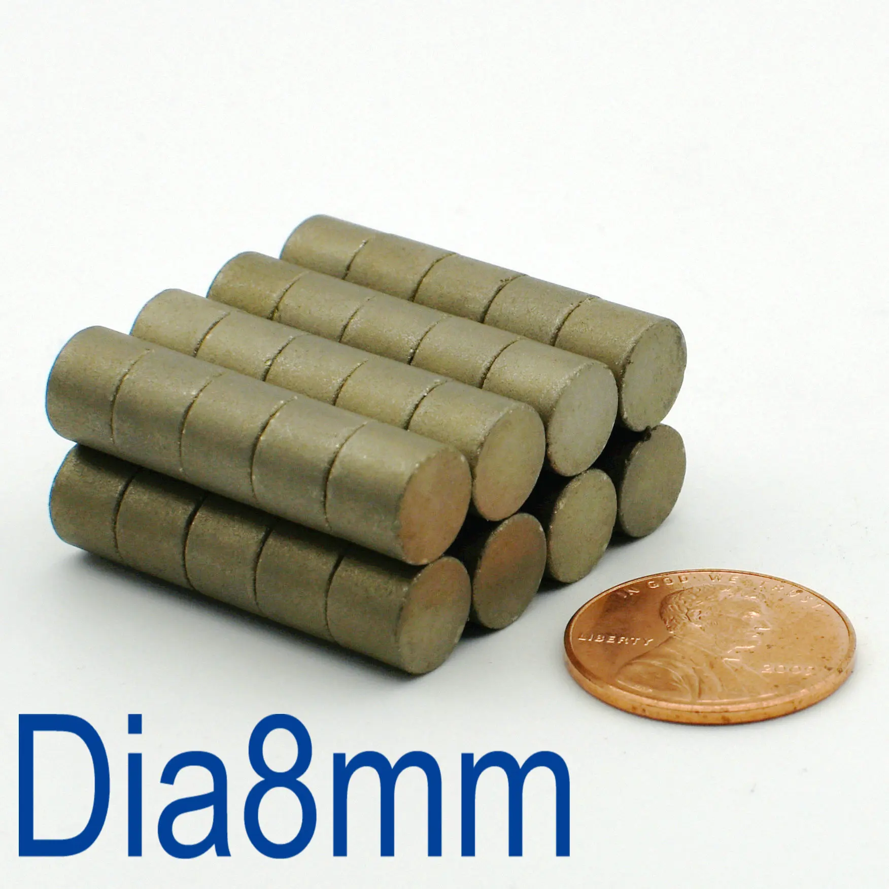 

High Temperature SmCo Cylinder Magnet Dia. 8x 1 2 3 410 8x12 8x15mmGrade YXG28H 350 Degree Celsius Permanent Rare Earth Magnets