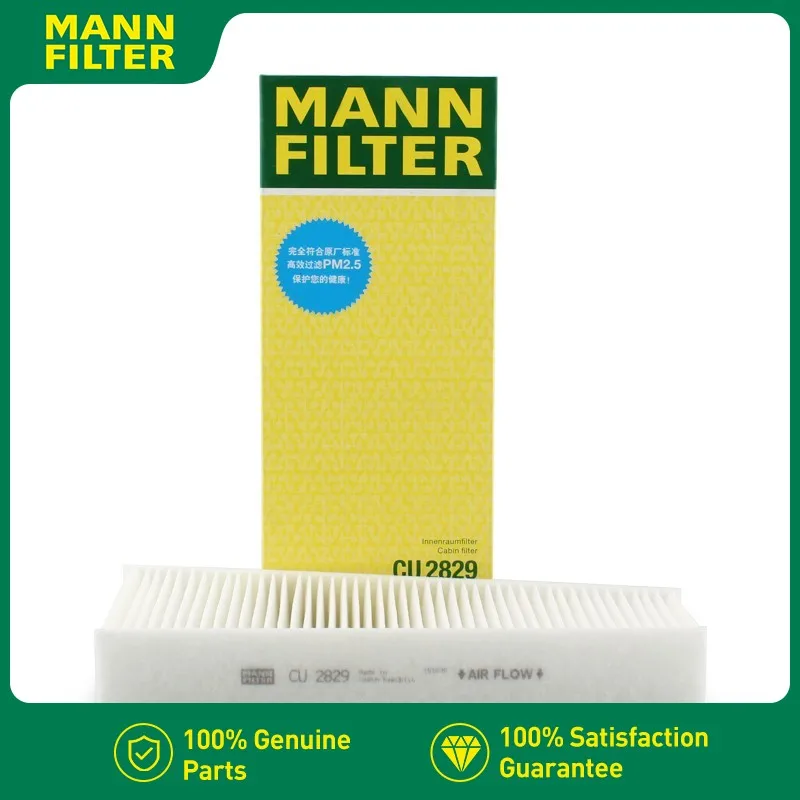 CU2829/1 For AUDI A8(4H) 2.0 Hybrid 2.5 3.0 45TFSI 4.0 55TFSI 4.2 FSI 6.3 MANN FILTER  Cabin Filter 4H1819429 4H1819429A