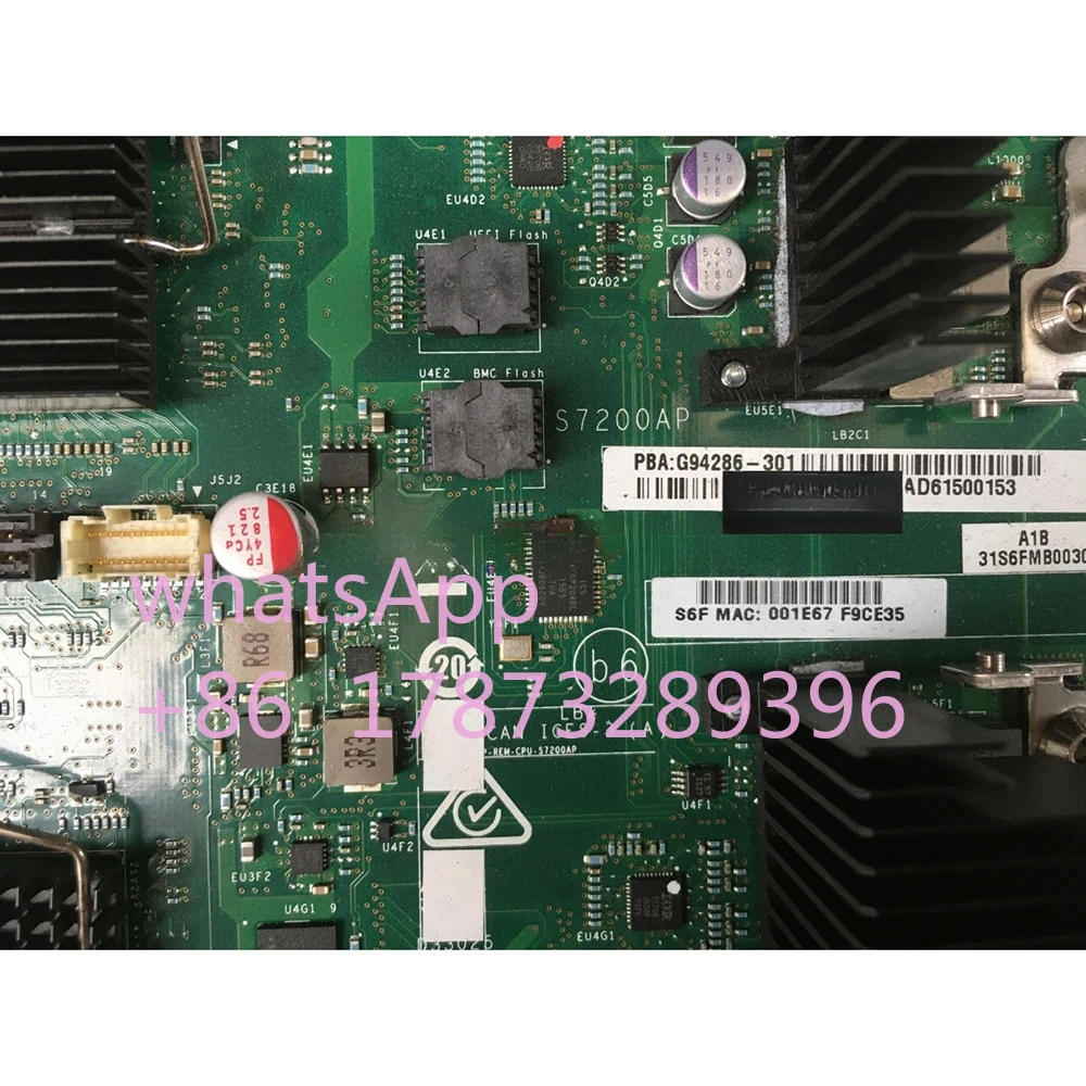 Server Motherboard For Intel LGA3647 S7200AP