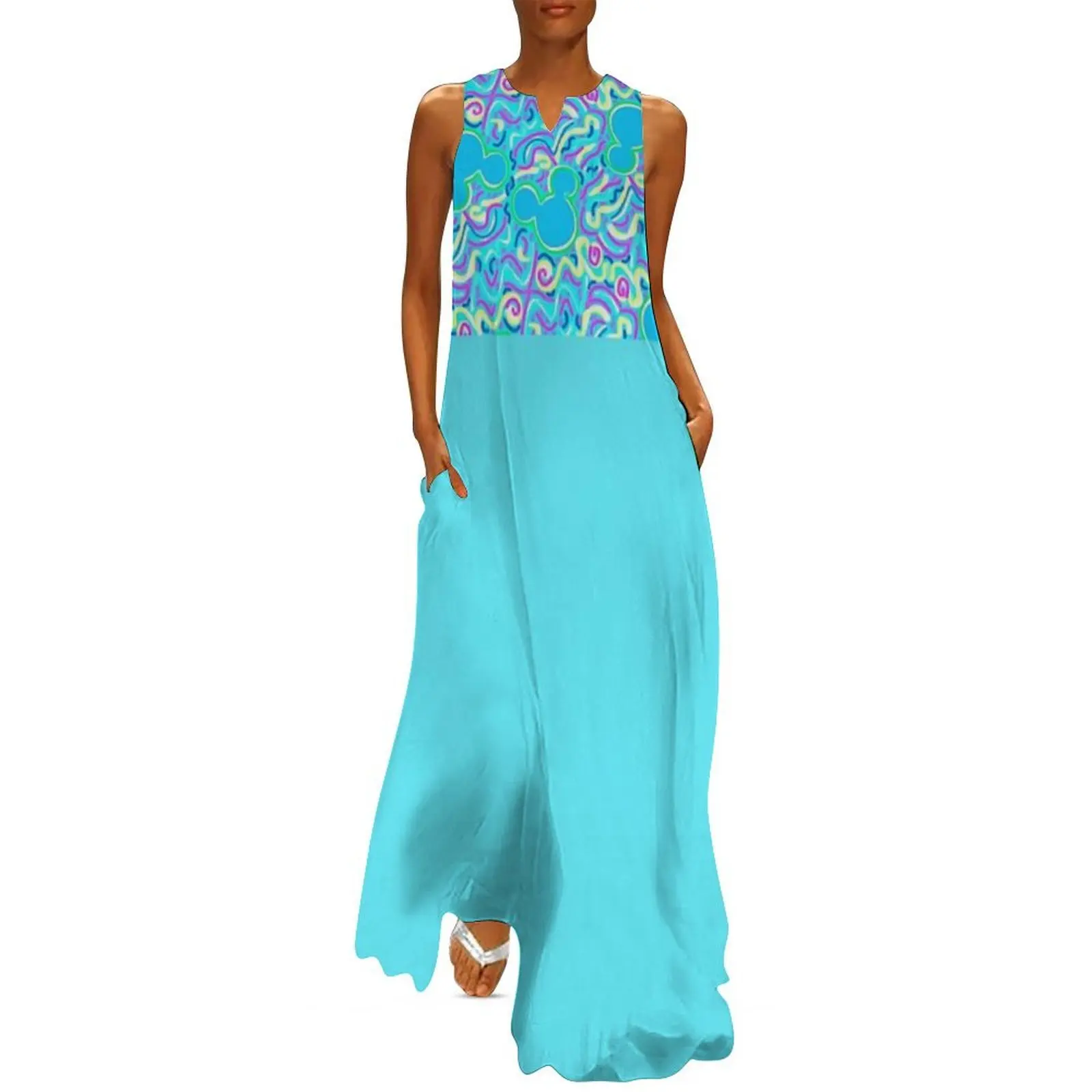 

Beach Mouse Long Dress sexy dress for women dress summer dresses korean style women's evening dresses
