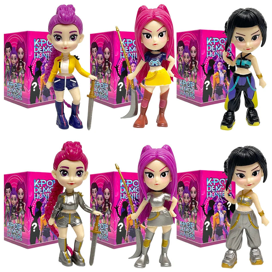 أنيمي الشيطان هنتر صندوق أعمى التفكيك متعة حقيبة أعمى تمثال صغير الطرفية نموذج سطح المكتب صندوق أعمى الديكور هدية عيد ميلاد #2