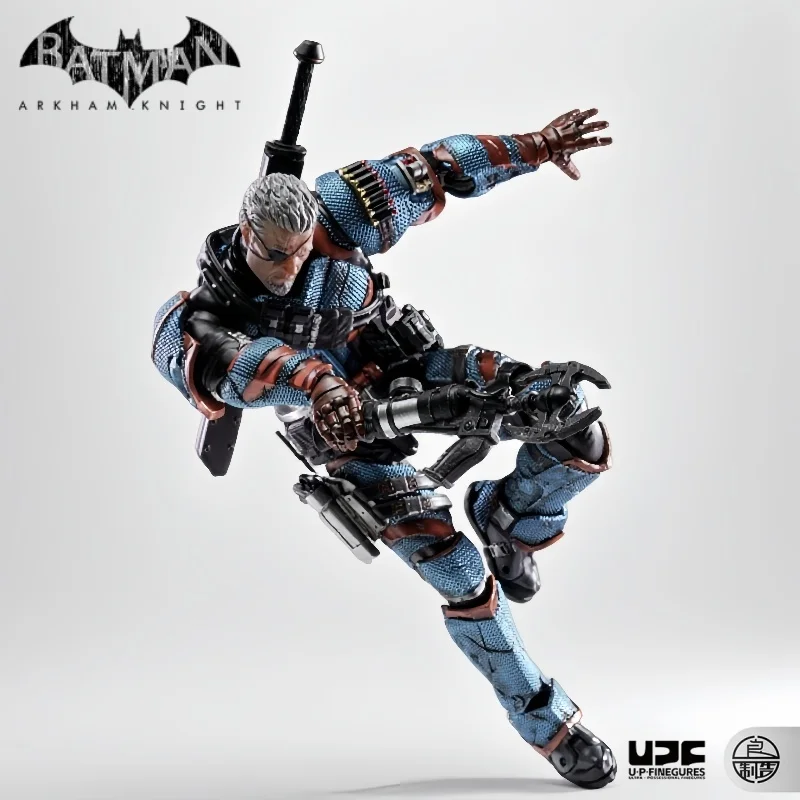 

Pre-Sale U.P.Finegures Deathstroke Arkham Knight Action Figure Movable Joint Toys Plainclothes Model Full Set Collectibles Gift