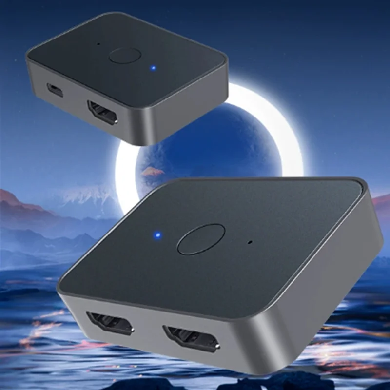 ELECT-For TV Monitor 8K 60 هرتز - متوافق مع الفاصل 4K 120 هرتز 2 في 1 مخرج لسلسلة X PS5 1080P 1 في 2 كابل محول خارجي #2