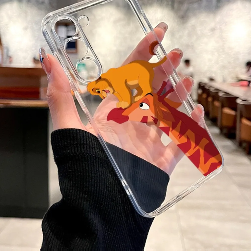 L-lions K-kings Movie Phone Case For Samsung Galaxy A52 A12 A51 S21 Edge S22ULTRA S23 S20LITE Plus Ultra Transparent Cover