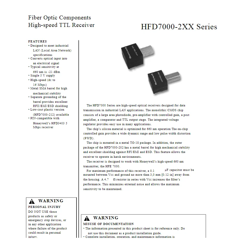 1PCS/LOT NEW HFD7000-212 Fiber HFX6015-200 New HFE HEL HFD7000-412I HFD7000-202 Original HFD7000-215 Sensor