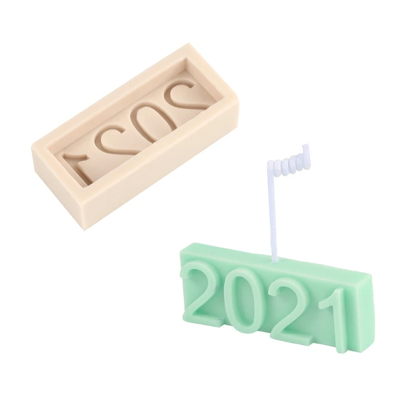 Stampo geometrico in silicone per candele con aromi epossidici in gesso per decorazione domestica Dropship
