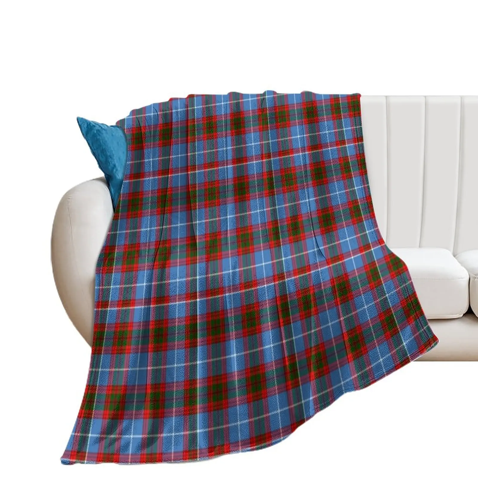 Clan Trotter Tartan Throw Blanket manga Sofas Designers Furrys Blankets