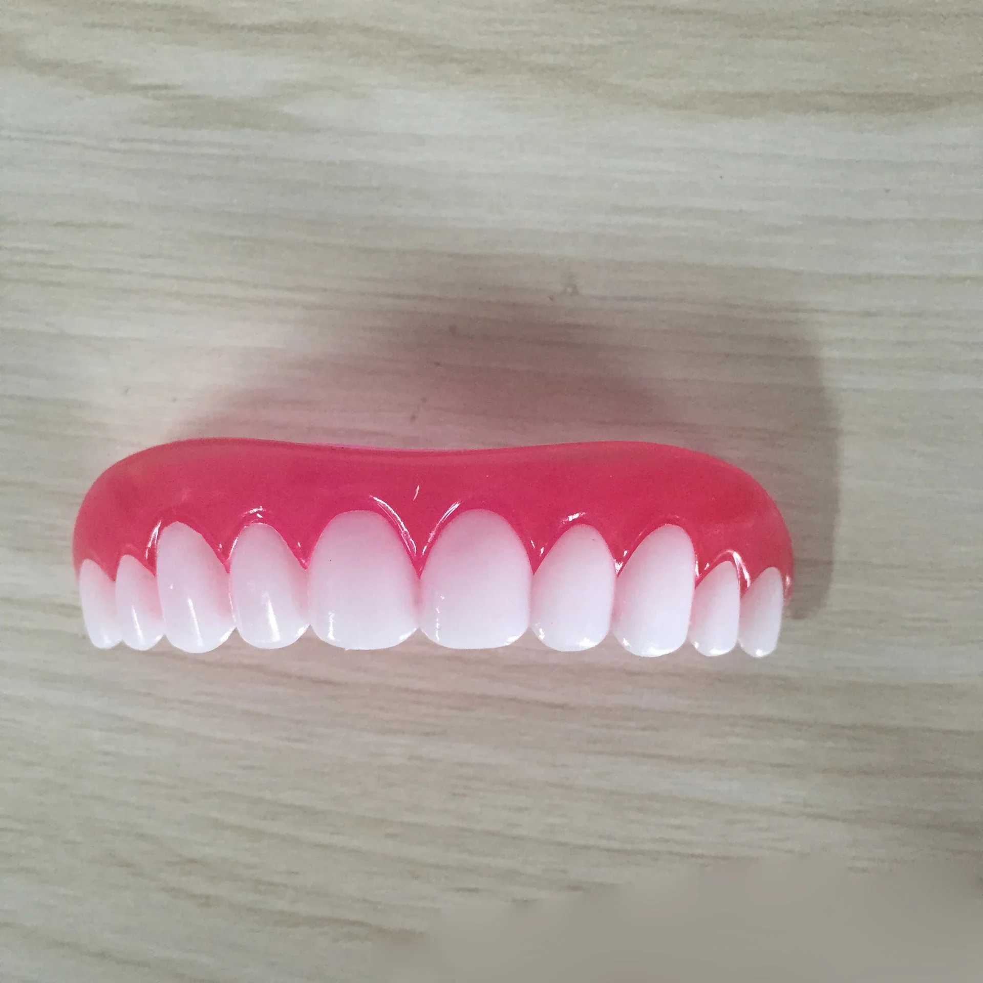 Blanchiment des dents en Silicone, facettes de prothèse dentaire flexible, ajustement parfait, Correction des dents, Simulation du piège dentaire, dents supérieures