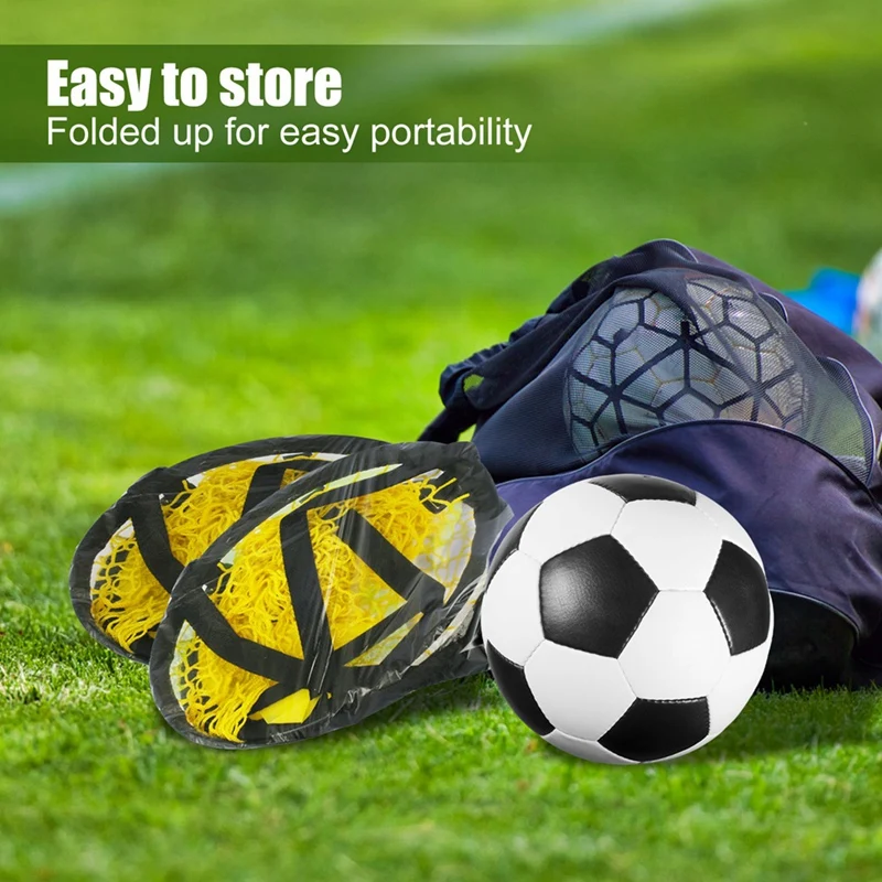 Football Goal Net, Foldable Football Training Net, Easy To Install And Disassemble, For Football Training Practice