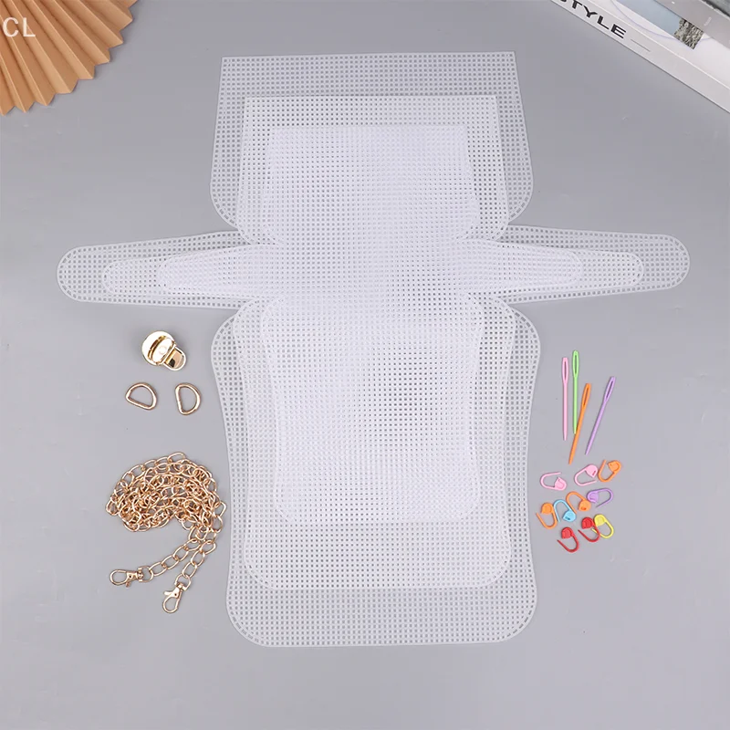 مادة خطاف مزلاج شبكي بلاستيكي للحرف اليدوية