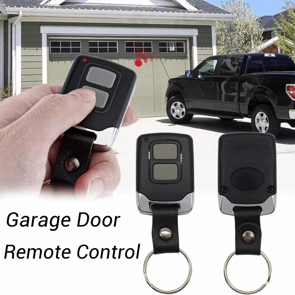 

433.92MHz Garage Door Remote Control Lightweight Portable Gate Keyfob Transmitter Anti Theft Easy To Carry Garage Door Opener