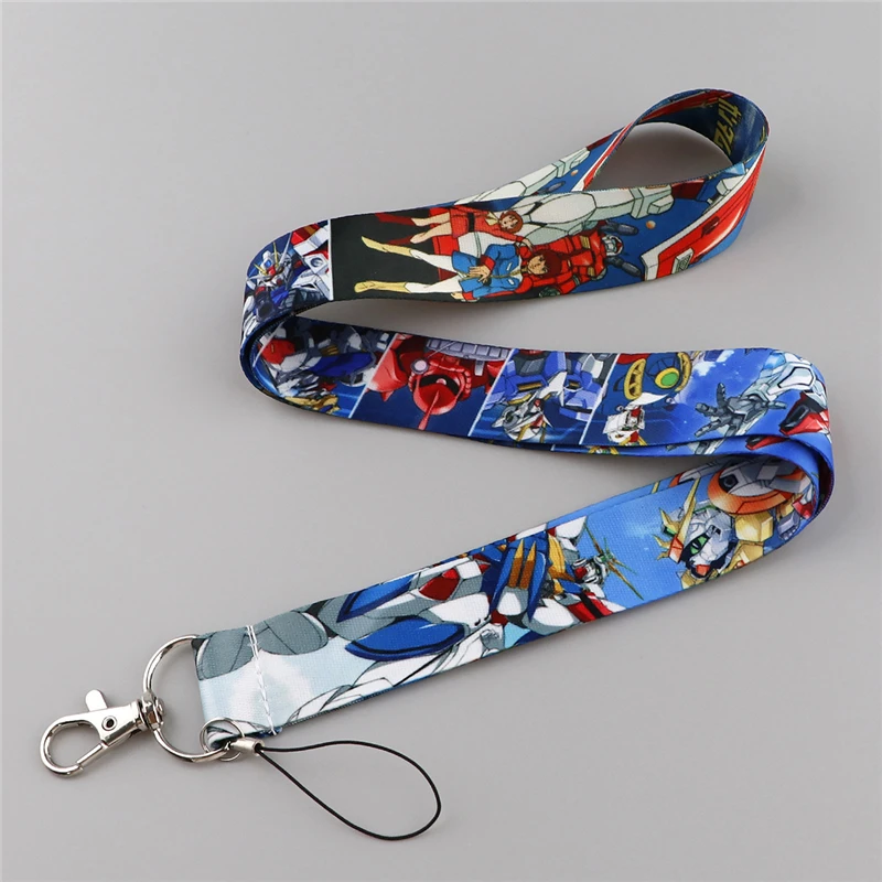 Mobile Anzug Gundam Lanyard Schlüssel Telefon halter lustige Hals riemen mit Schlüssel ring ID-Karte DIY Tier Gurt bänder Bänder hängen Seil Geschenke