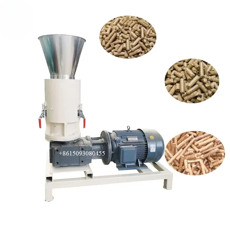 Industrial Sawdust Pellet Mills Biomass Fuel Pelletizer Wood Grain Biofuel Shavings Pellet Maker Machine