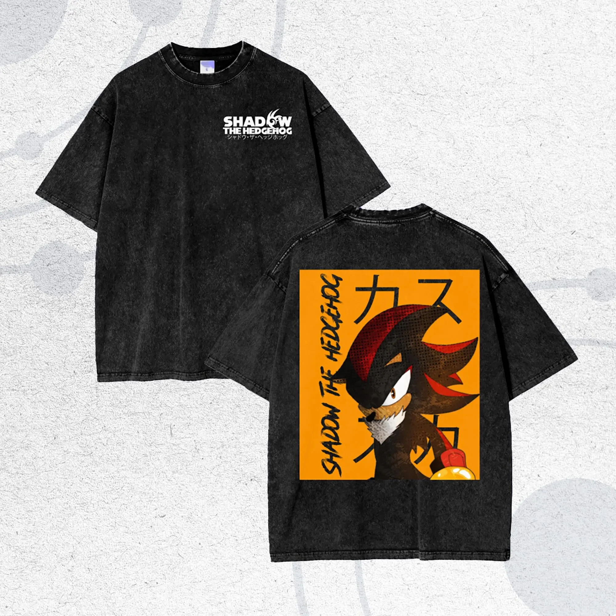 Shadow the Hedgehog T Shirt Men For Men's Clothing Graphic T Shirts New Gifts and T-shirts Cotton Men's T-shirts Mens Gifts