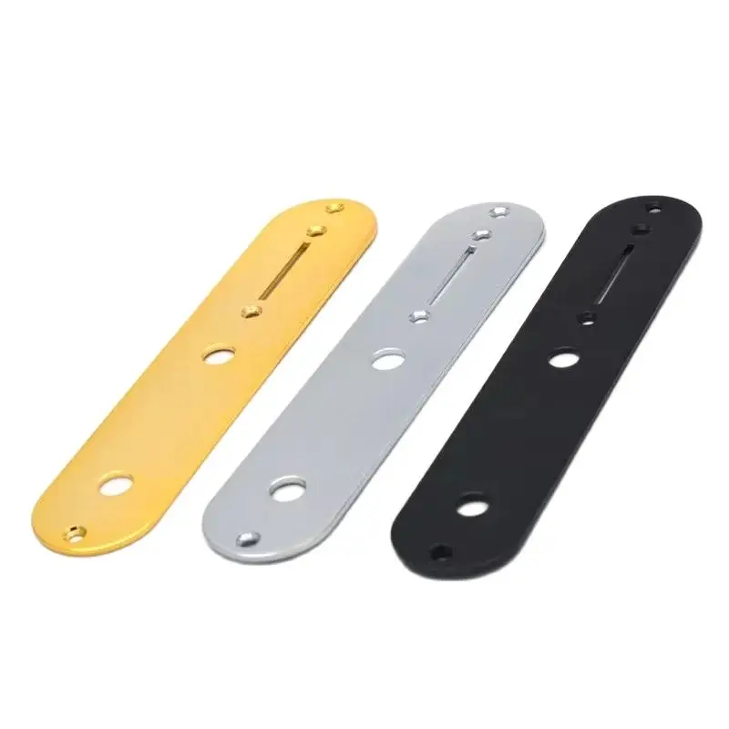 

Electric Guitar Control Plate for Tele, Nickel, Chrome Color, Repair Replace, 1 Piece