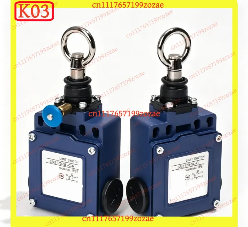 For Safety Emergency Stop Switch 1PC Pull Rope Limit Switch SN6170-SL-C-R SN2170 SN4170-SL-C