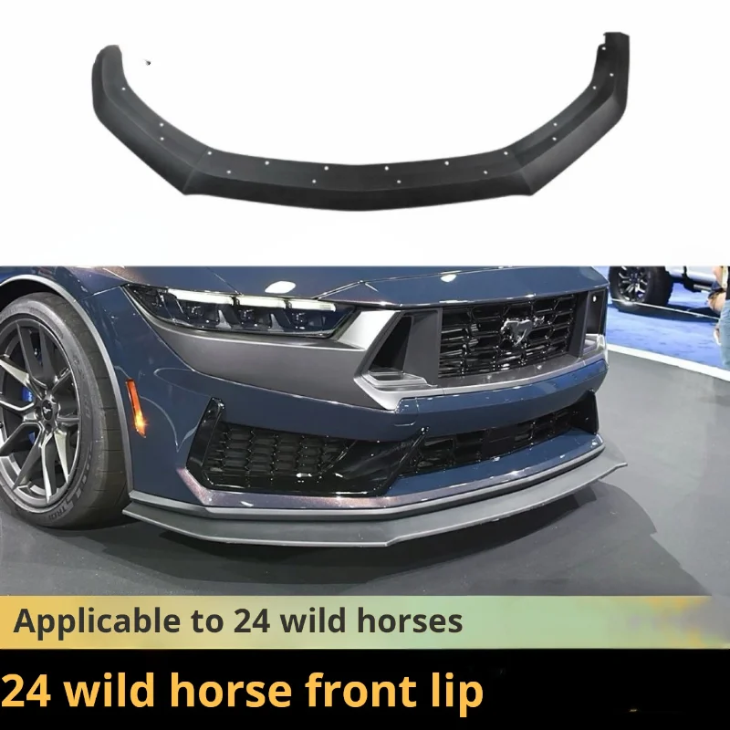 

Rear Lip For 2024 Models Ford Mustang Modified Upgraded With Dark Horse Front Lip Spoiler Diffuser
