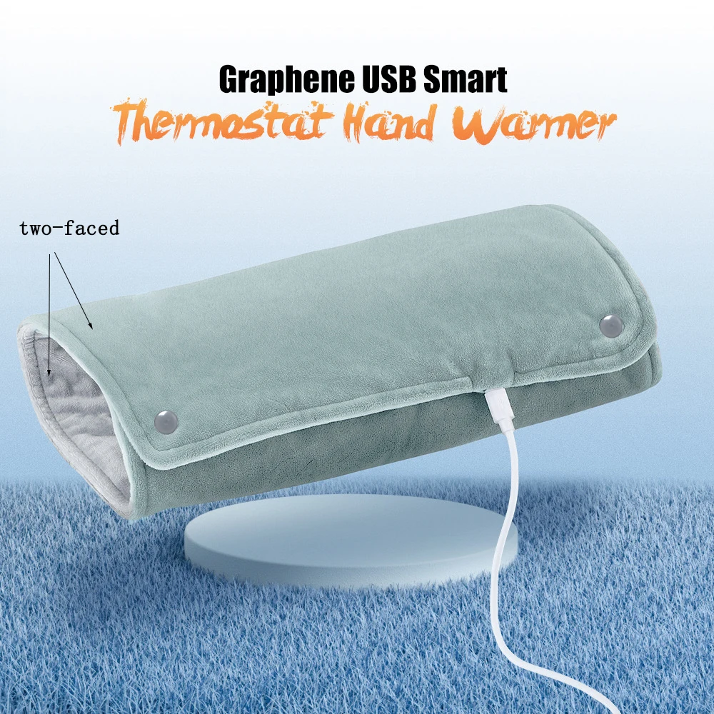 USB Hand Warmer Intelligent Thermostat Usb Heating Pad Hand Warmer Foot Warmer Waist Hot Compress Electric Heating Blanket