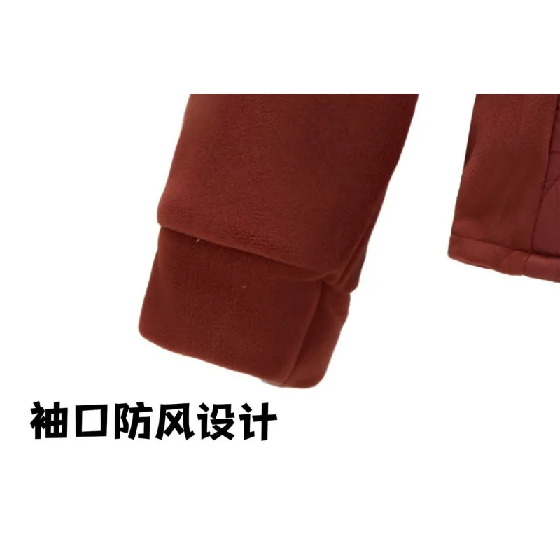 Autunno e inverno Nuovo stile da donna Colletto alla coreana impiombato Tasche con cerniera Giacca a maniche lunghe casual allentata versatile alla moda