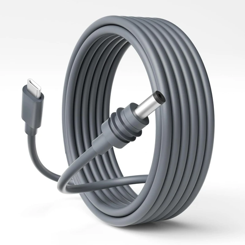 2PCS 0.5M 1M 2M 3Meters 5M 20AWG Starlink Mini USB Type-C Input To DC Power Cable Suitable For Outdoor Waterproof