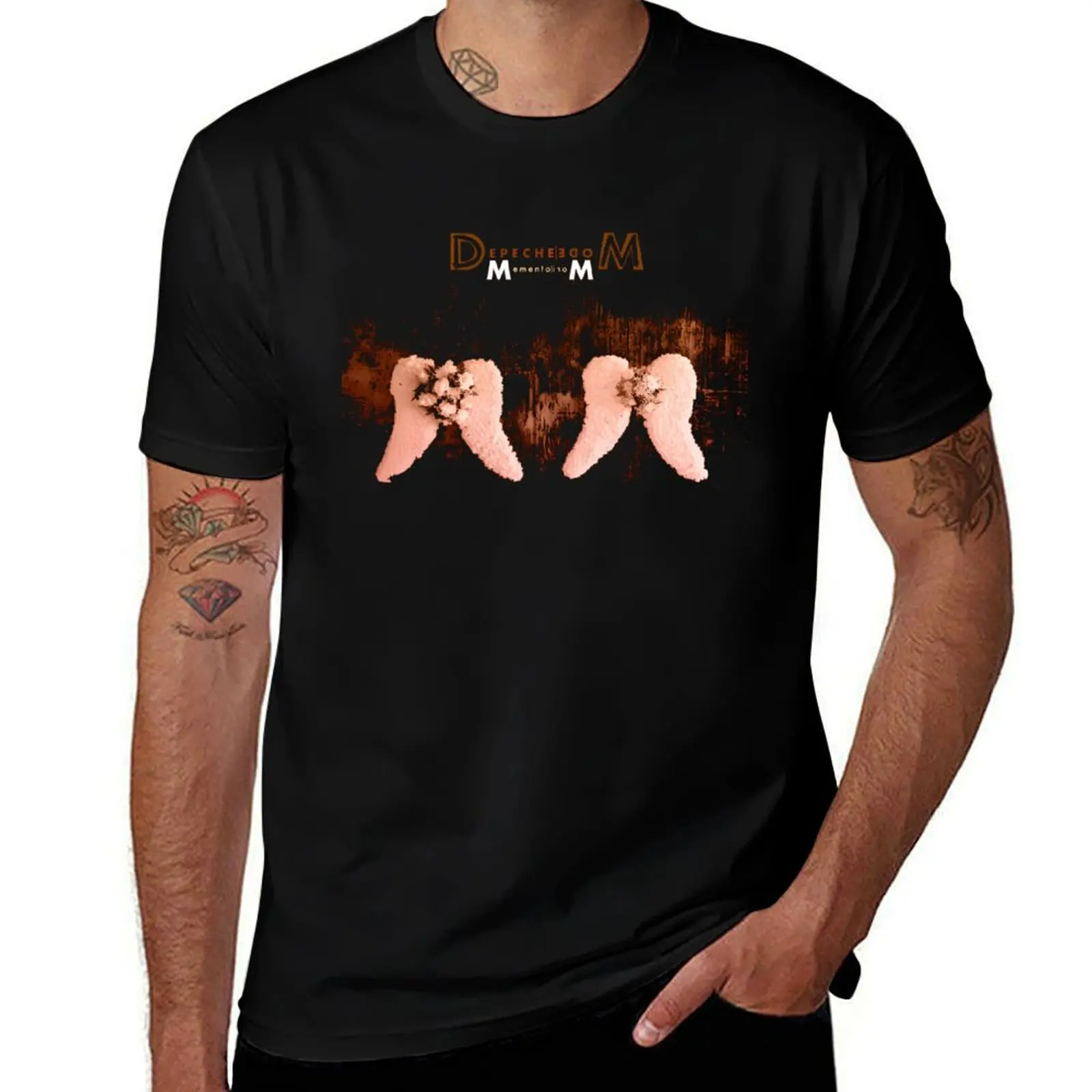 Stripped to the Core Embrace the Raw Emotion of Depeche on a T-Shirt Heavy Duty Casual Work Tee T-Shirt