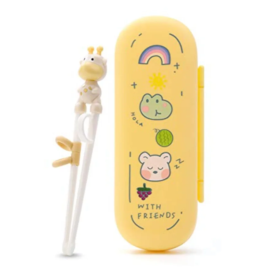 

Палочки для еды в форме курицы. Простые в использовании тренировочные палочки для еды для взрослых, изготовленные из нетоксичных многоразовых палочек для еды можно мыть в посудомоечной машине.