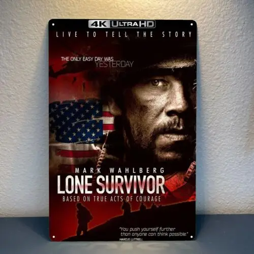 Lone Movie Metal Poster - Collectable Tin Sign 20x30cm
