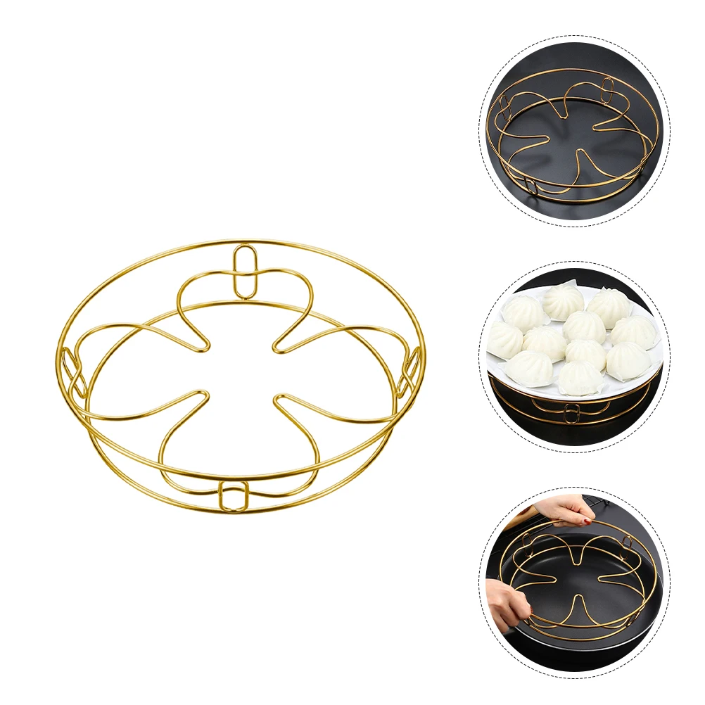 

Stainless Steel Steam Rack MultiUse Round Rice Cooker Pot Tray Pressure Cooker Egg Steaming Shelf Household Wire for Cooking