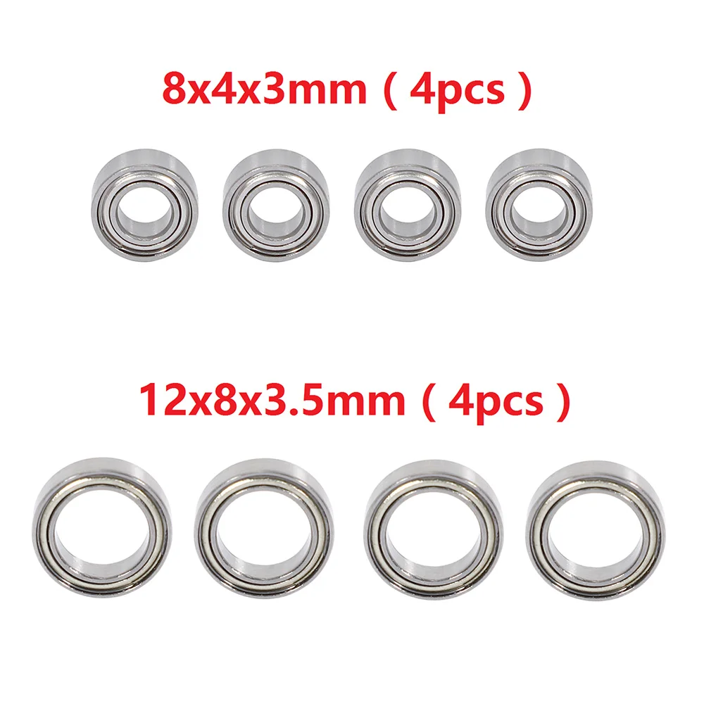 8 Stück Kugellager satz für sg1603 sg1604 sg udirc ud1601 ud1602 ud1603 ud1604 rc Auto ersatzteil zubehör