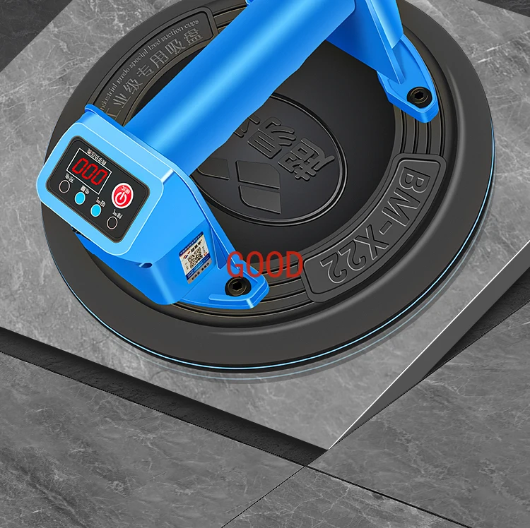 

Electric vacuum suction cup automatic air replenishment strong glass rock slab extractor floor tile wall tile tool