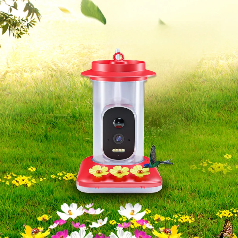 

Smart Hummingbird Feeder AI Bird Recognition Solar Foreign Trade Explosion