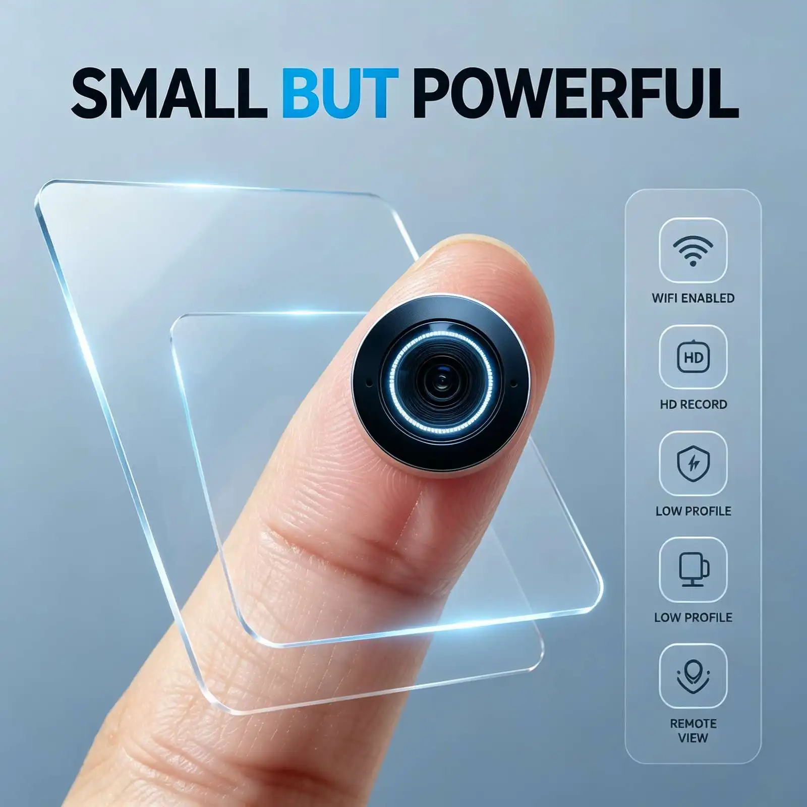 N4 Mini WiFi  Camera, 4K HD Small Nanny Cam with Infrared Night Vision, Smart Motion Detection Alert Push, Two‑Way Audio Intercom, Remote Phone Live View & Video Playback, TF Card & Cloud Storage, Multi‑User Sharing, Wireless Tiny Portable Surveillance Ca