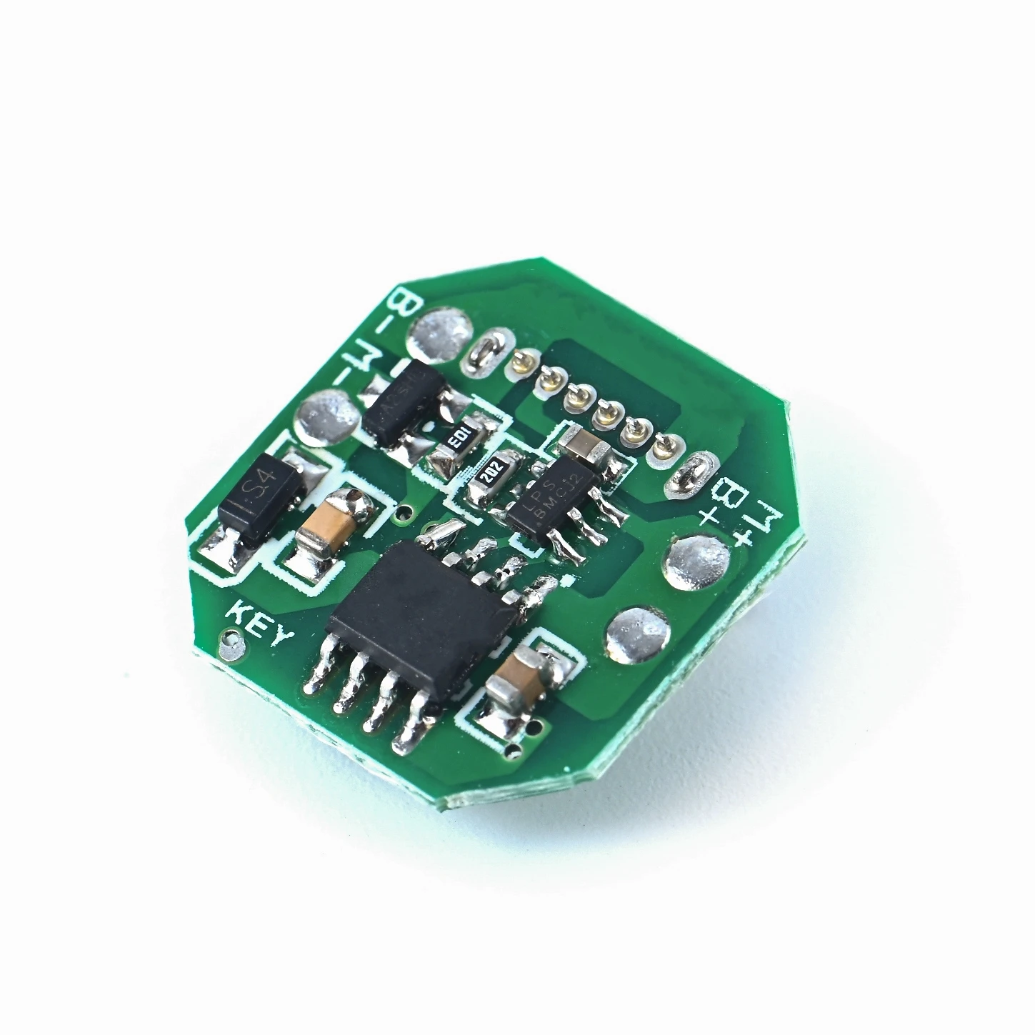 Flashlight driver board, DIY circuit board, TypeC charging port, integrated charging and discharging module