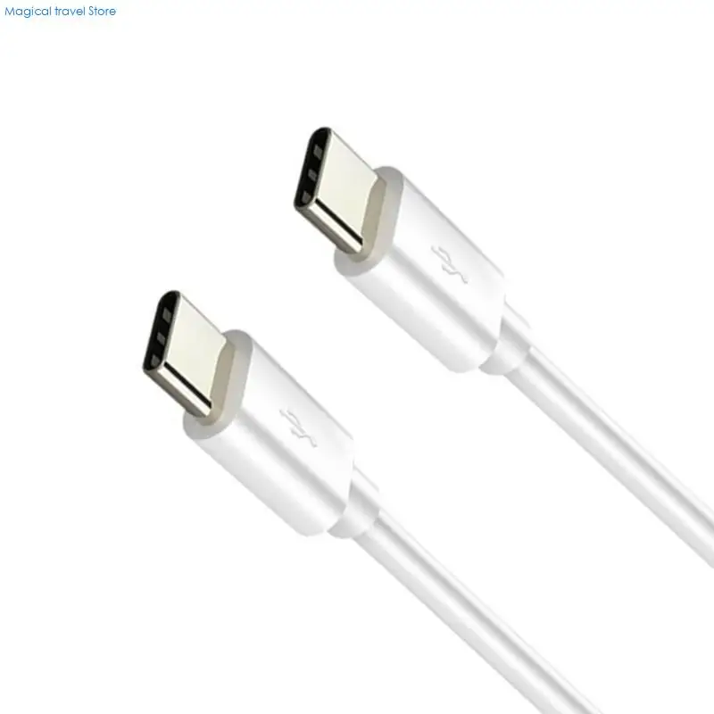 N2UB 3.2/6.5ft USB C to USB C Data Cable 3A Power Charging Cord Support Data Transmission for Type C Tablets Phones Laptops