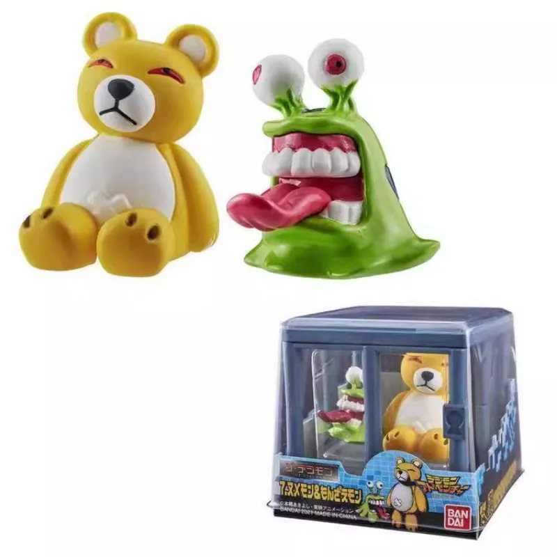 Kolekcja klatek Bandai Digimon 02 Mechadramon Mugendramon bisomon Ornament postać prezent Model figurki w magazynie