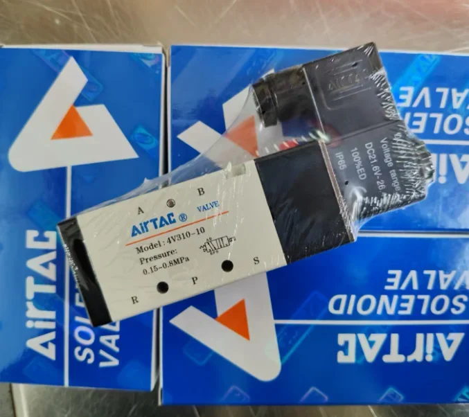 

New Original Airtac AIRTAC 4V310-10 5/2 Way Single Solenoid Valve G3/8 Port Control Valve 24V/220V Available Pneumatic Parts