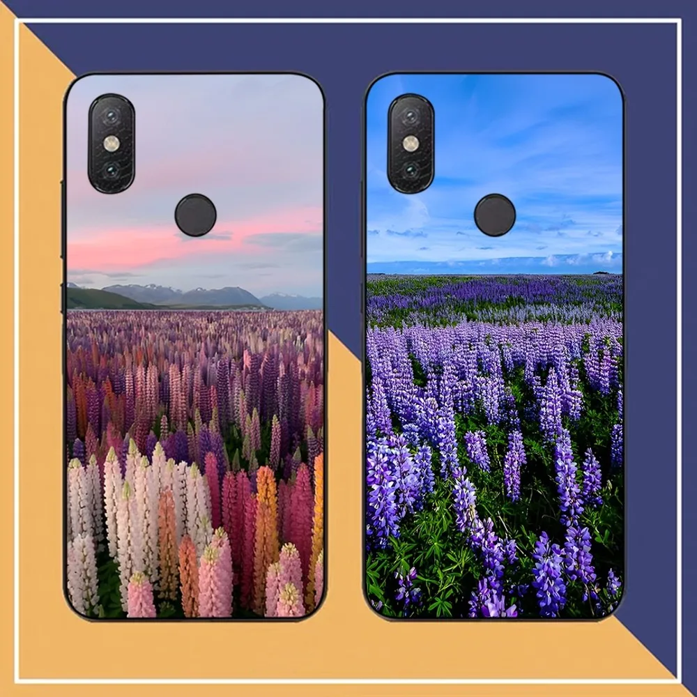 Lavender Purple Phone Case For Redmi Note 4 X 5 A 6 7 8 Pro T 9 Pro 9S 10 Pro 11 Pro 11S 11Epro PocoM3pro