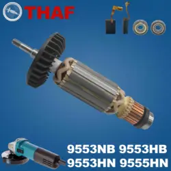 AC 220V 240V 9553NB 9553HB 9553HN 9555HN Armature Rotor For MAKITA 9553 9555 Angle Grinder Spare Parts Grinder 510105-3