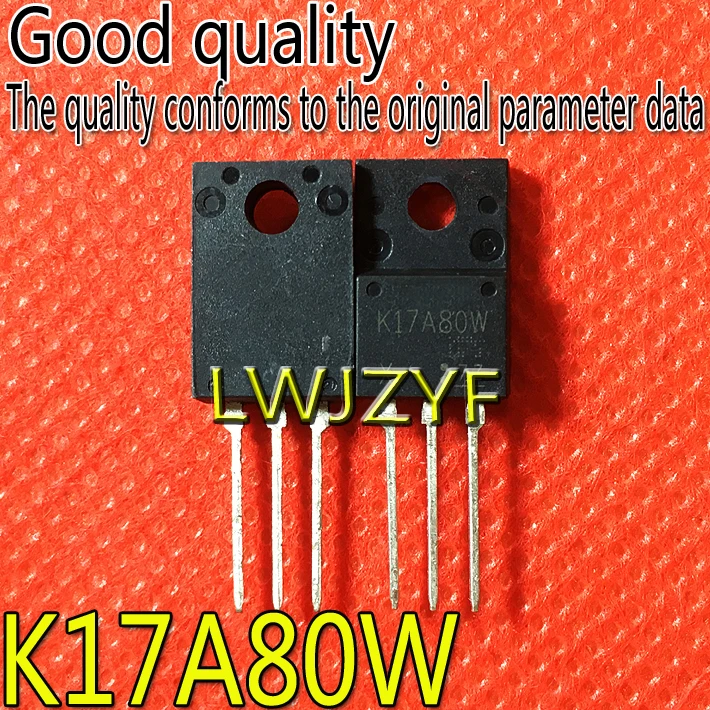 

(5 шт.) Новинка K17A80W TK17A80W 17A/800V TO-220F MOSFET Быстрая доставка