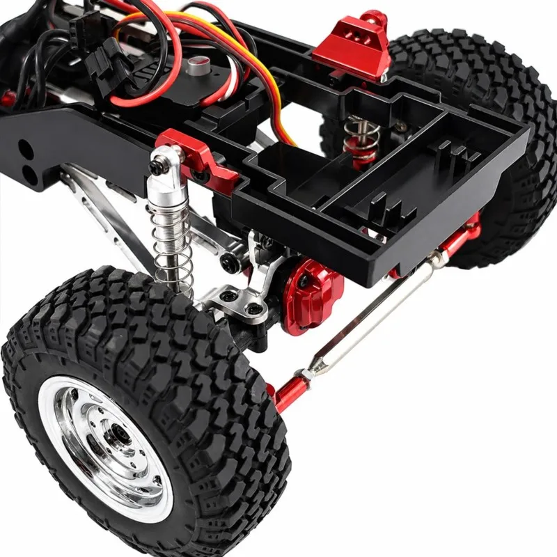 

MACH-Metal Parts Kit With Shock Absorbers Rods For MN300 Tank 300 RC Car Upgrade